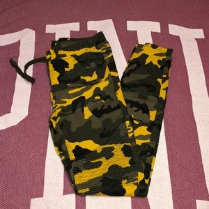 Camo joggers